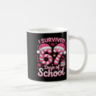 Ich habe 67 Schultage überlebt Lustiges Meme Lehre Kaffeetasse