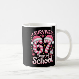 Ich habe 67 Schultage überlebt Lustiges Meme Lehre Kaffeetasse