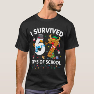 Ich habe 67 Schultage überlebt Lustiges Meme Sechs T-Shirt