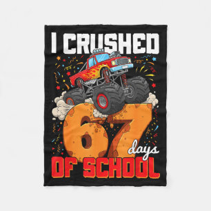 Ich habe 67 Tage Schule Gen Alpha Slang Meme S zer Fleecedecke
