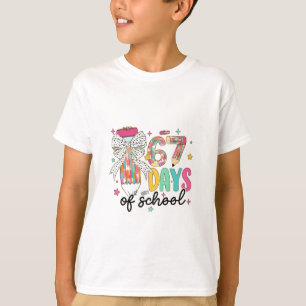 Ich habe 67 Tage Schule überlebt 100 Tage Schule  T-Shirt