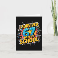 Ich habe 67 Tage Schule überlebt Lustig 67 Lehrer 