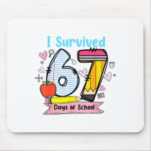 Ich habe 67 Tage Schule überlebt, Lustige Lehrer S Mousepad