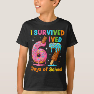 Ich habe 67 Tage Schule überlebt Lustiges Meme Leh T-Shirt