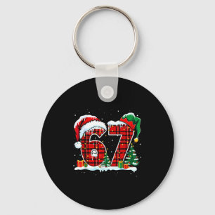 Ich habe 67 Tage Schule überlebt Weihnachten Lusti Schlüsselanhänger