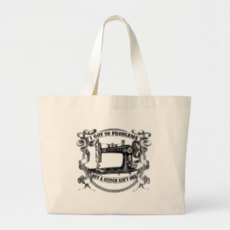 Ich habe 99 Probleme Got, aber ein Stich ist nicht Jumbo Stoffbeutel