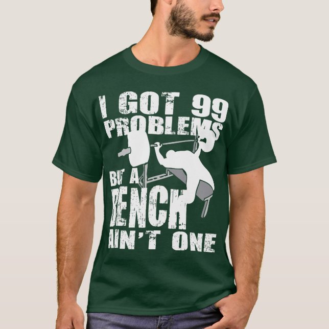 Ich habe 99 Probleme Got, aber eine Bank ist nicht T-Shirt (Vorderseite)