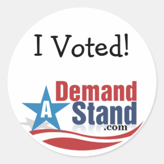 Ich habe abgestimmt! Aufkleber