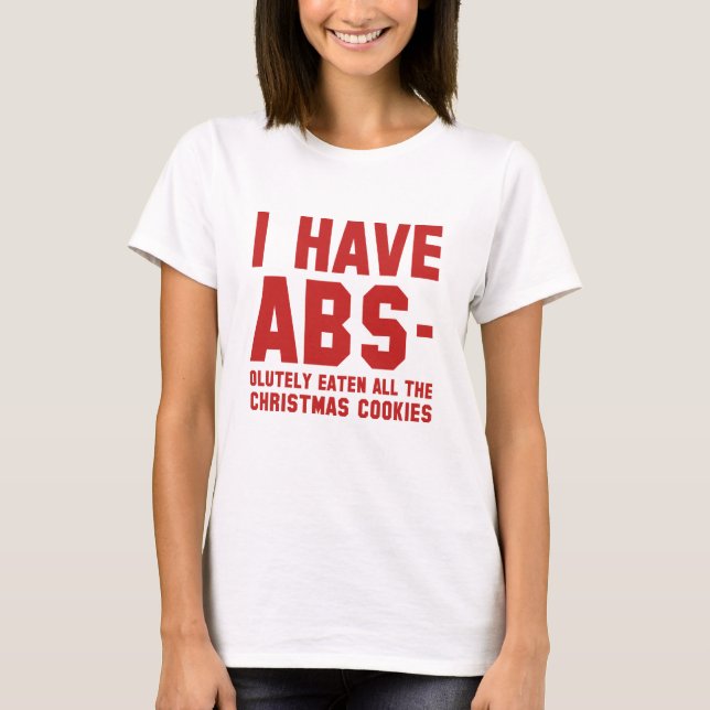 Ich habe Abs. T-Shirt (Vorderseite)
