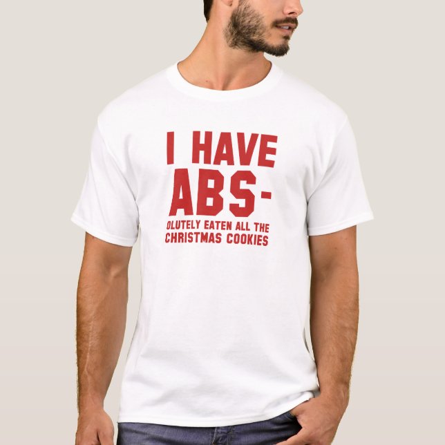 Ich habe Abs. T-Shirt (Vorderseite)