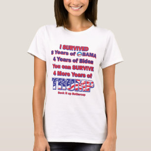 Ich habe acht Jahre Obama überlebt T-Shirt