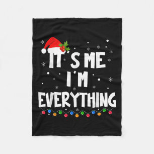 Ich habe alles, was ich zu Weihnachten Gewollt hab Fleecedecke