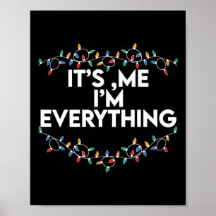 Ich habe alles, was ich zu Weihnachten Gewollt, me Poster