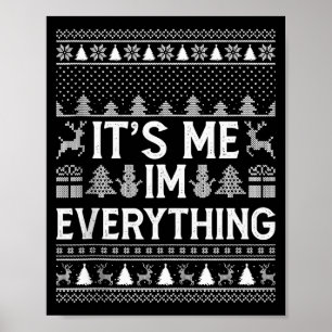 Ich habe alles, was ich zu Weihnachten will, es bi Poster