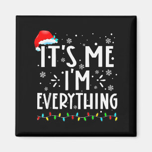 Ich habe alles, was ich zu Weihnachten will, ich b Magnet