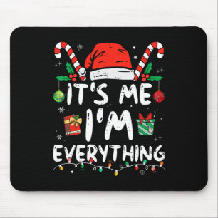 Ich habe alles, was ich zu Weihnachten will, ich b Mousepad