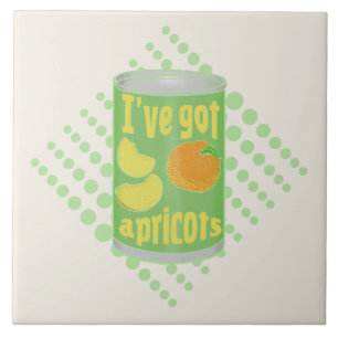 Ich habe Aprikosen got Fliese