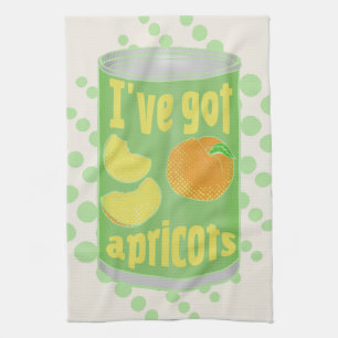 Ich habe Aprikosen got Geschirrtuch