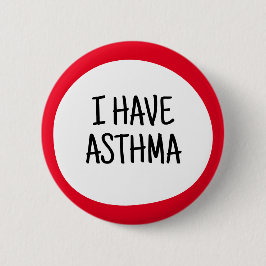 Ich habe Asthma, Hidden Disability Awareness Button
