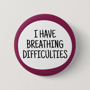 Ich habe Atembeschwerden Button