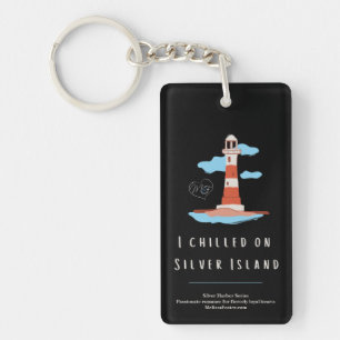 Ich habe auf Silver Island Schlüsselanhänger geküh