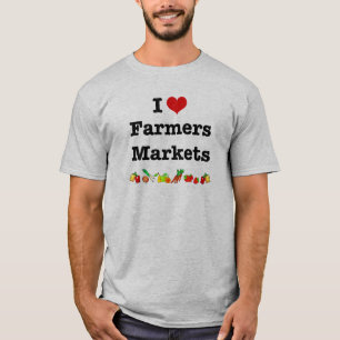 Ich habe Bauern-Märkte gehört T-Shirt