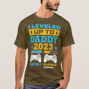 Ich habe bis zu Daddy 2023 bald Vater Vathers Da T-Shirt