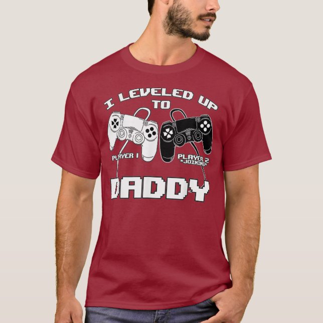 Ich habe bis zu Daddy Gaming Controller RPG Game T-Shirt (Vorderseite)