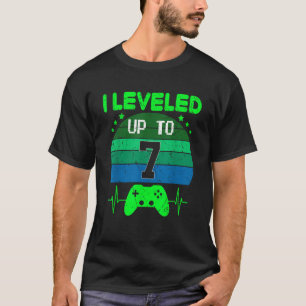 Ich habe bis zum 7. Geburtstag Video Game Retro 7 T-Shirt