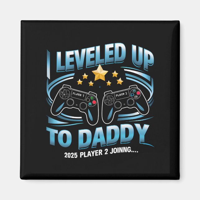 Ich habe bis zum Daddy 2025 sonnig, bald Vater zu  Magnet (Vorne)