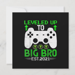 Ich habe bis zum großen Bruder Est2021 gefördert Feiertagskarte