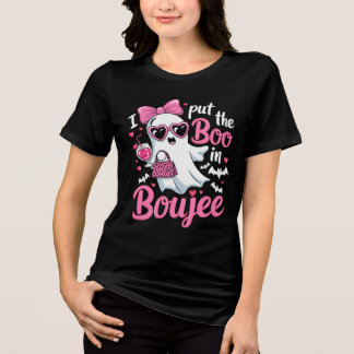 Ich habe Boo in Boujee Geschenk gemacht Tri-Blend Shirt