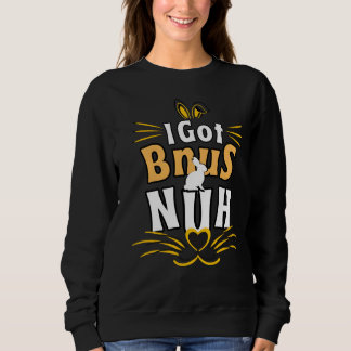 Ich habe Brötchen, Hun Häschen Sweatshirt