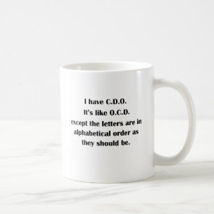Ich habe CDO Tasse