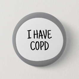 Ich habe COPD, Asthma Unsichtbare Behinderungen Aw Button