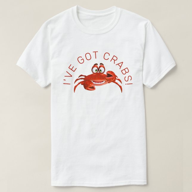 Ich habe Crabs 3D-T - Shirt Got (Design vorne)