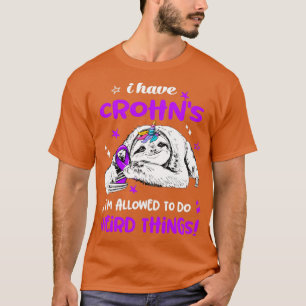 Ich habe Crohns, die es ihm erlaubten, etwas Selts T-Shirt