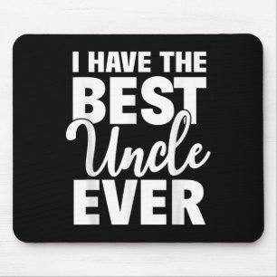 Ich habe das beste Onkel-je-lustige Nichte Nephew Mousepad