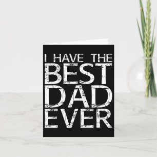 Ich habe das beste Vater-Shirt aller Zeiten Karte