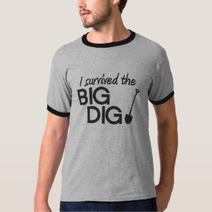 Ich habe das Big Dig T-Shirt überlebt