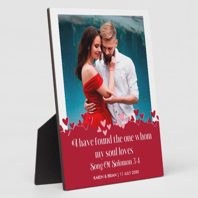 Ich habe das, das mein Soul Lieben Plaque gefunden Fotoplatte (Seite)