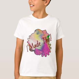 "Ich habe das gemacht!" Grundlegendes T-Shirt für