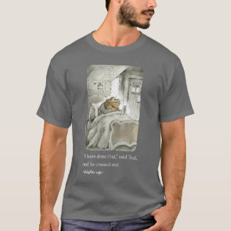 Ich habe das gemacht, Saidoad hat es gesagt und er T-Shirt