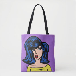"Ich habe das gesehen" Canvas-Tasche