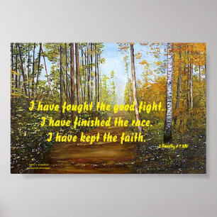 ICH HABE DAS GUTE KAMPF-PLAKAT GEKÄMPFT POSTER