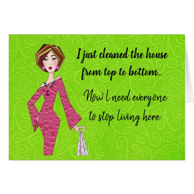 Ich habe das Haus gereinigt und alle müssen aufhör (Vorderseite (Horizontal))