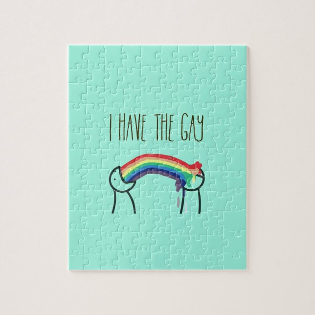 Ich habe das homosexuelle meme puzzle (Vertikal)