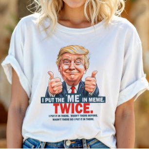 Ich habe das "ICH" in Meme lustiges Trump T-Shirt
