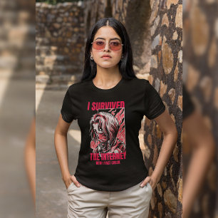 Ich habe das Internet überlebt, jetzt überprüfe ic T-Shirt