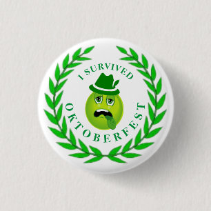 Ich habe das OKTOBERFEST überlebt Pin Button